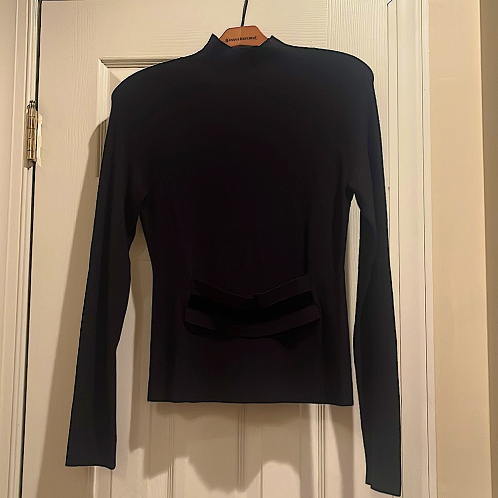 Etcetera Black Turtleneck Sweater